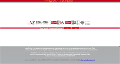 Desktop Screenshot of novasteel.net